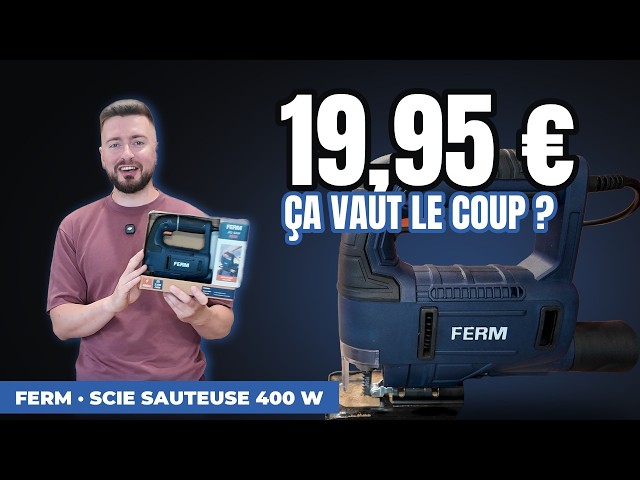 Review & Test: FERM Corded Jigsaw for €19.95 at Action (the blade changes everything!)