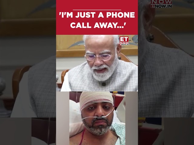 'I'M JUST A PHONE CALL AWAY...' PM Modi's Heartfelt Message For Captain Smit Machchhar | #shorts