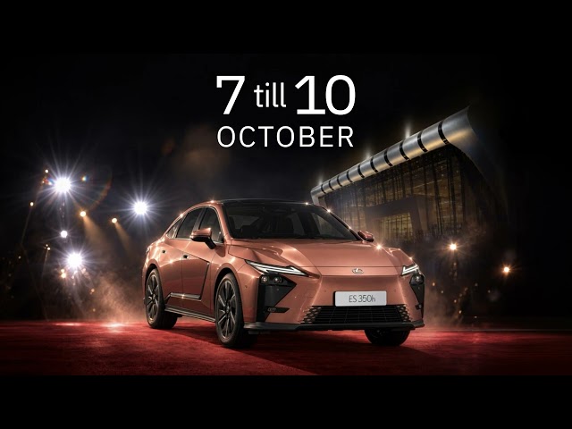 Discover the all-new Lexus ES at Al Abdulghani Motor Show 2026. Your experience awaits.