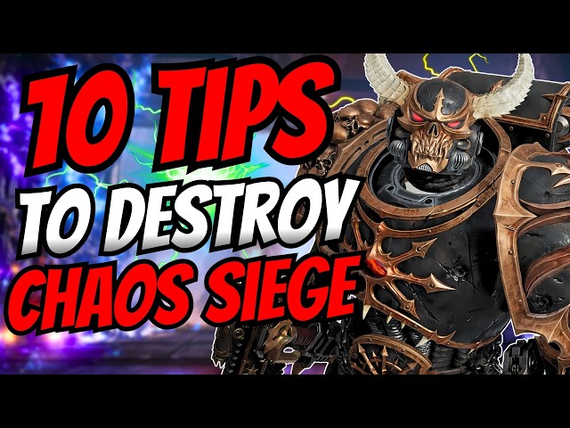 10 Tips to Help You DOMINATE Chaos Siege Mode in Space Marine 2