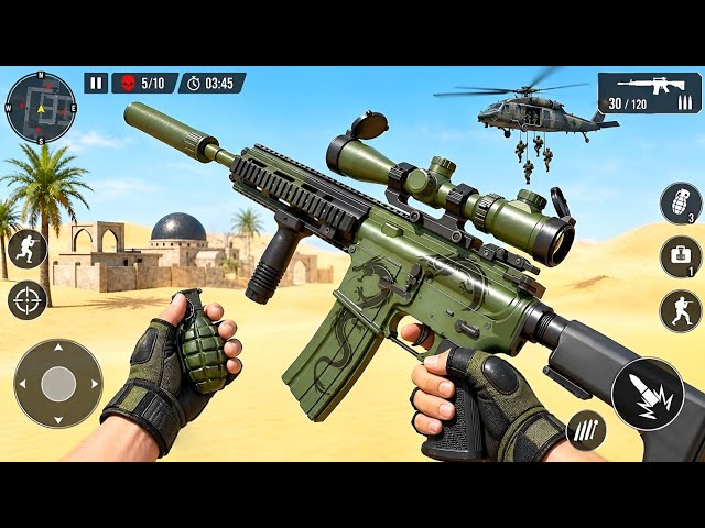 Commando Gun Strike Ops - Banduk Wala Game - Android GamePlay
