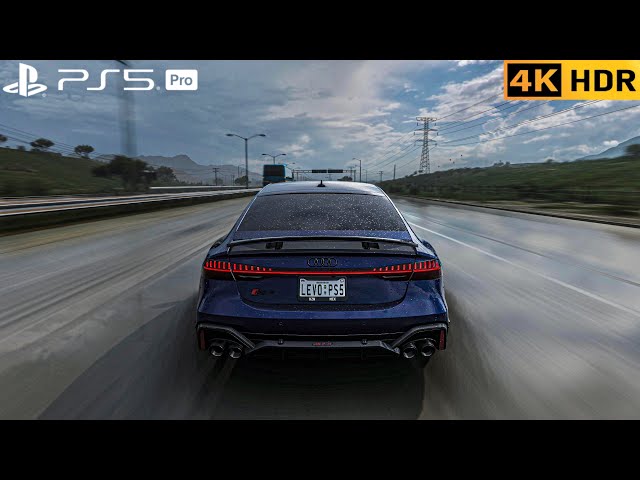 (PS5 PRO) Forza Horizon 5 Audi RS7 | 4K HDR | 
