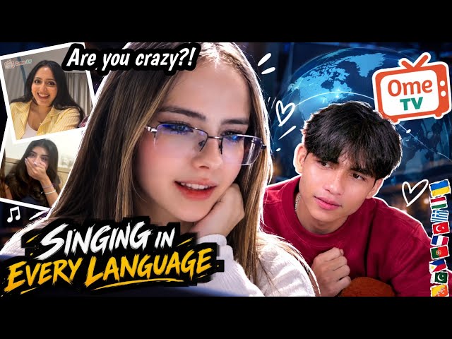 Aku Menyanyikan lagu semua bahasa yang dia bisa, Membuat Gadis cantik ini terpikat Hati nya wkwk 