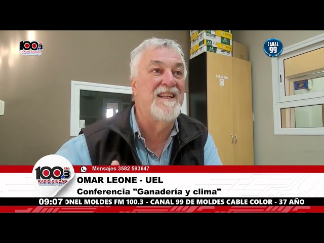 🗣OMAR LEONE - La UEL organiza conferencia "Ganadería y clima"