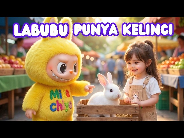LAGU LABUBU PUNYA KELINCI BARU  #labubu #laguanakindonesia #laguedukasi
