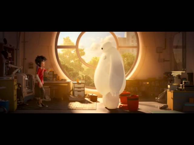 Big Hero 6: Hiro Rebuilds Baymax's Body - Movie Scene (High Quality from DVDSCR.x264)