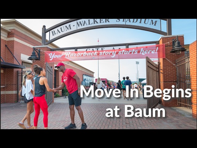 Move In Begins at Baum!
