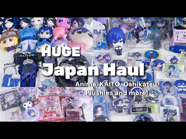 HUGE Japan Haul!! | Anime, KAITO, Oshikatsu, Plushies and more!