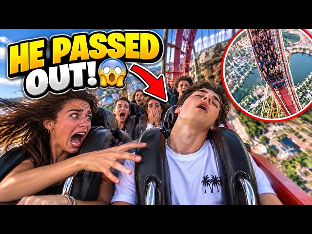 Craziest Roller Coaster PASS OUTS Ever! 😱