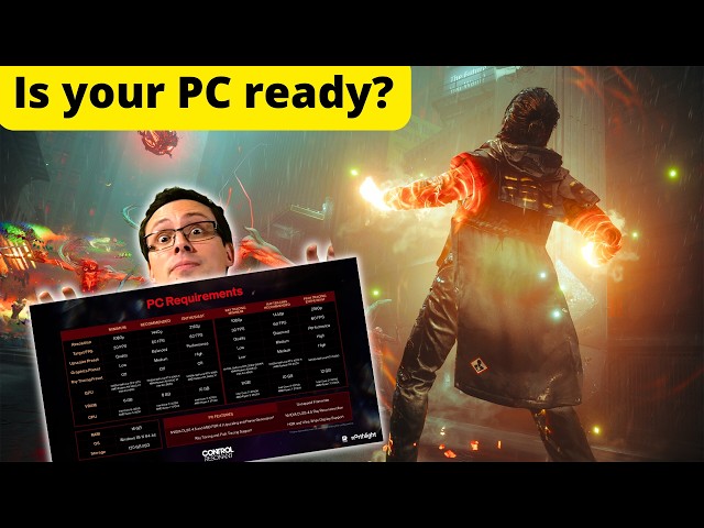 CONTROL Resonant PC System Requirements Analysis