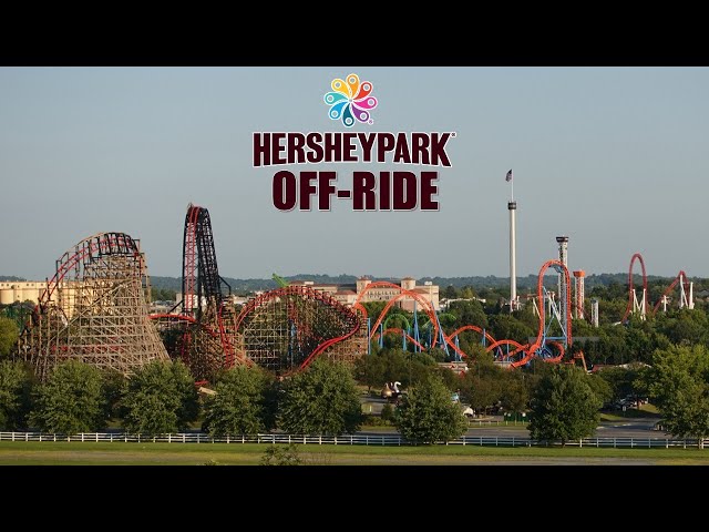 Hersheypark Off-Ride Footage (2020-2024), Pennsylvania Amusement Park | Non-Copyright