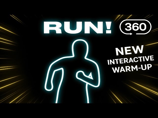 5 MIN IMMERSIVE CARDIO WARM UP – FULL BODY INTERACTIVE WORKOUT 360° VR