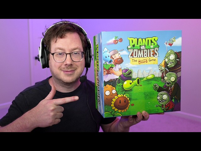 Playing the Prototype of Plants vs. Zombies: The Board Game!
