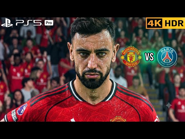 (PS5 PRO) Man United Take on PSG! | Club Friendly | FC26 | 4K HDR