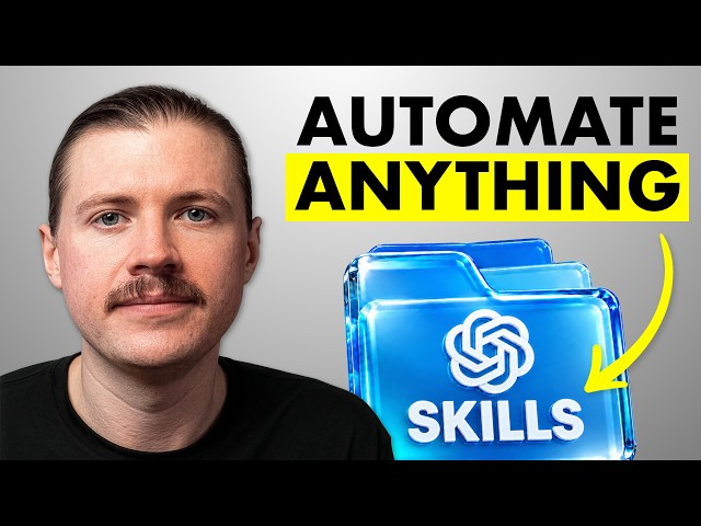 How to Build ChatGPT Skills Better Than 99% of People (Full Course)