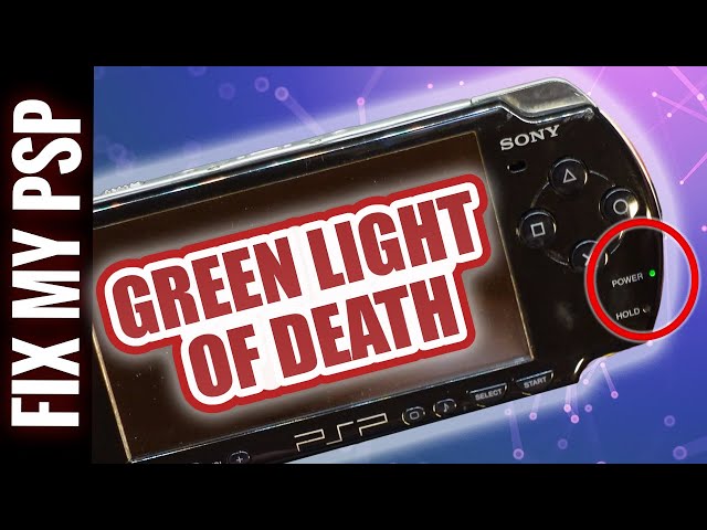 FIX MY PSP #04 – PSP won't start anymore 😨! Green Light of Death repair 🔧