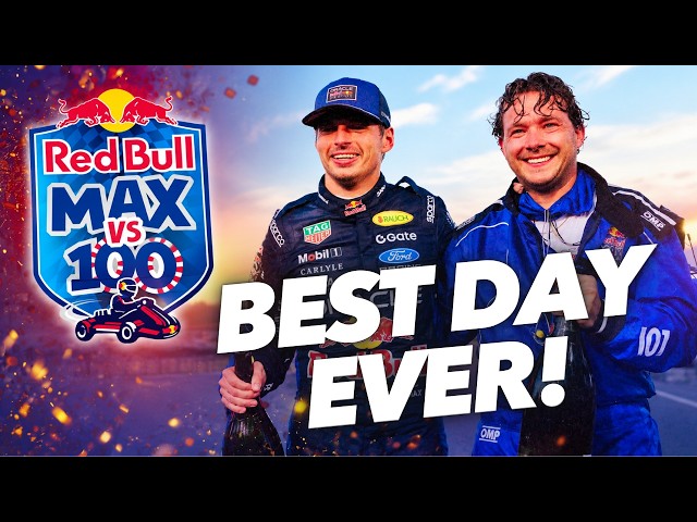 I Raced Max Verstappen and Finished P2! | Behind the Scenes of Max vs 100