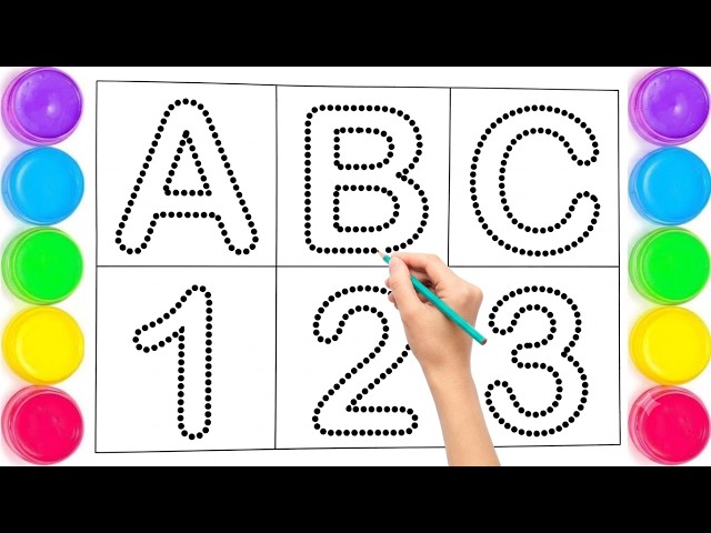 Learn ABC, Explore Shapes & Count 1 to 20 | Colorful Preschool Learning