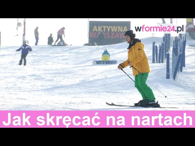 Narty zjazdowe - jak skręcać