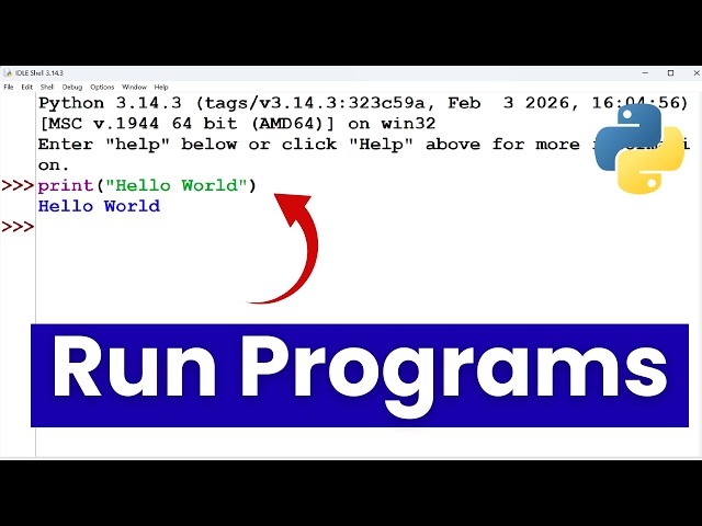 Python Tutorial for Beginners: Run Programs Using Python IDLE