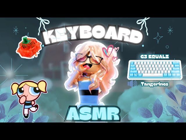 Playing MM2 as BUBBLES || *Keyboard ASMR*