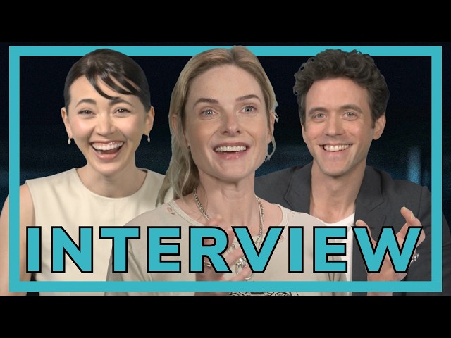 SILO INTERVIEWS on having filmed S4 already | Rebecca Ferguson, Ashley Zukerman & Jessica Henwick