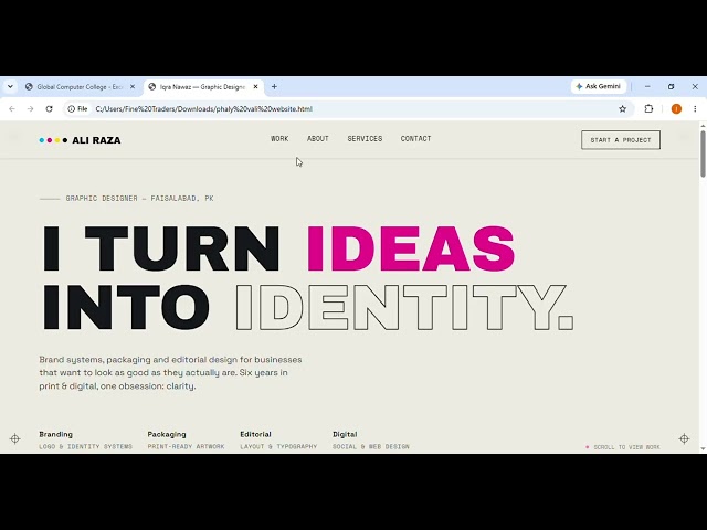 web development