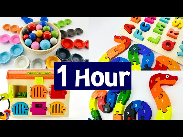 NUMBERS for Kids | ULTIMATE Educational Video | Teach kids to count 1 to 20, Colors & Shapes Toy!