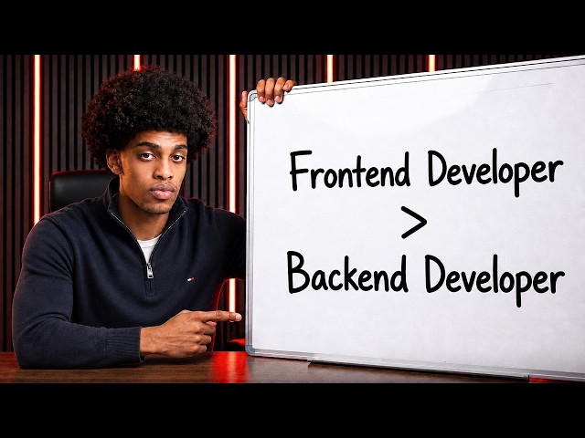Why I Chose Frontend Over Backend as a Beginner (And I Have Zero Regrets)