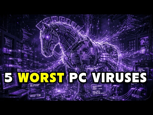 Top 5 Most Devastating Computer Viruses!