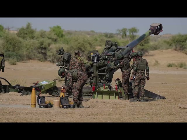 Indian Army demonstrates M777 Artillery Techniques during Yudh Abhyas 2026