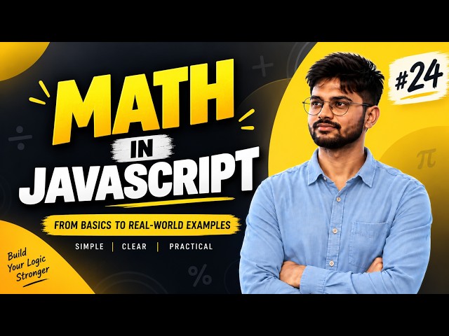 Learn Math in JavaScript in 10 Minutes | Math Object Explained