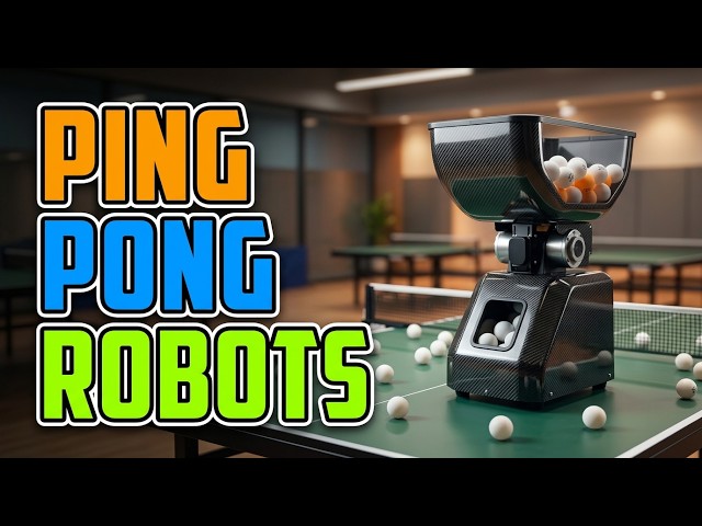 TOP 5 Best Ping Pong Robots 2026 | Butterfly Amicus Review