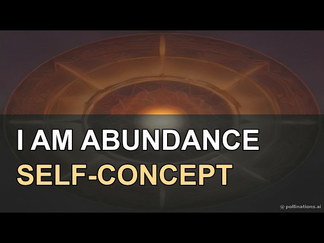 I AM Abundance & Self-Concept | Sleep Affirmations (30 Min)