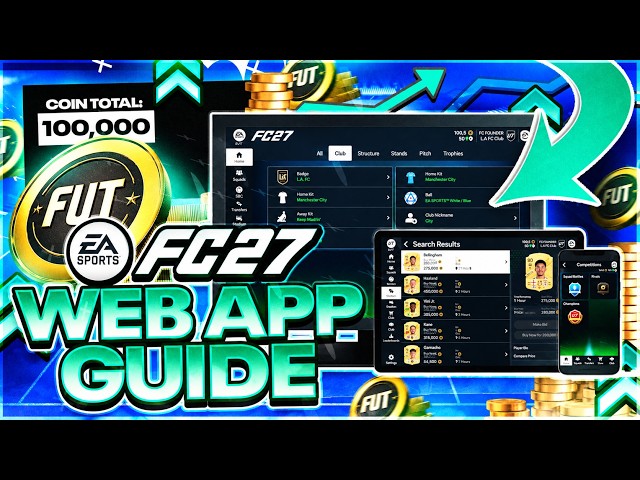 DO THIS FIRST On The FC 27 Web App - Easy 25K Coins In An Hour!