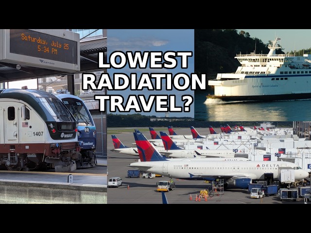 Which Transportation Method Has The Least Radiation?