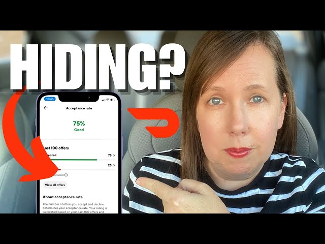 DoorDash Is HIDING This Acceptance Rate Trick From Every Dasher! (Use It Now)