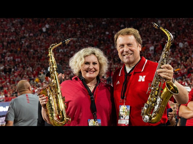 Cornhusker Superfans: Jon & Taryn Vanderford