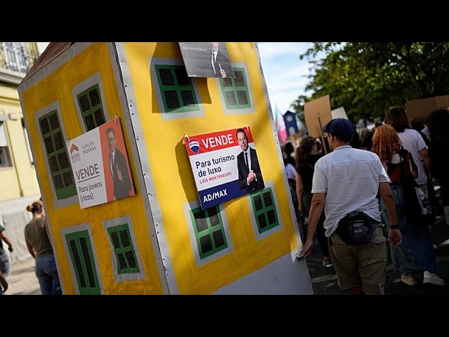 Portugal sees protests over cost of living and housing crisis as demonstrations sweep Europe