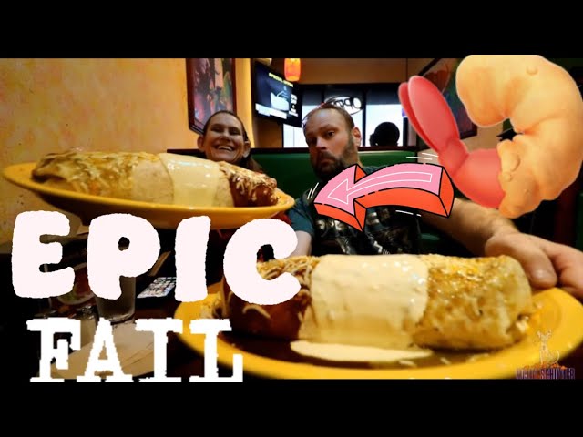I FAILED!  BURRITO CHALLENGE WAS IMPOSSIBLE! MOLLY SCHUYLER EATS ~ DAN KENNEDY EATS
