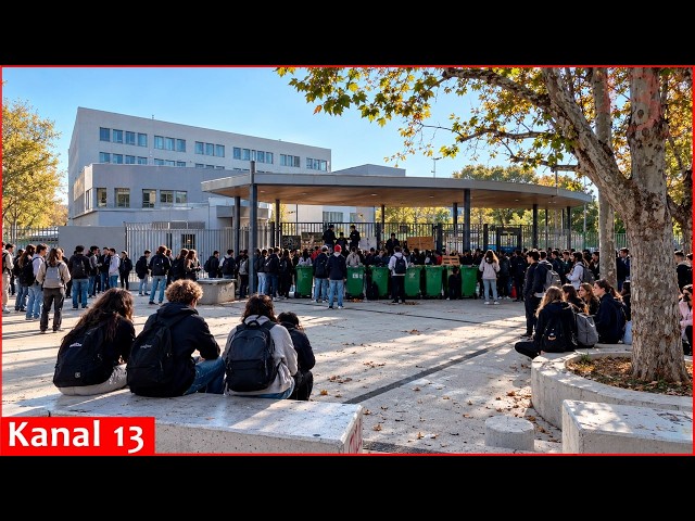 French high school protests ease ahead of new day of action