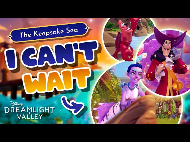 The Keepsake Sea Has SO MUCH MORE Than I Expected! | Disney Dreamlight Valley