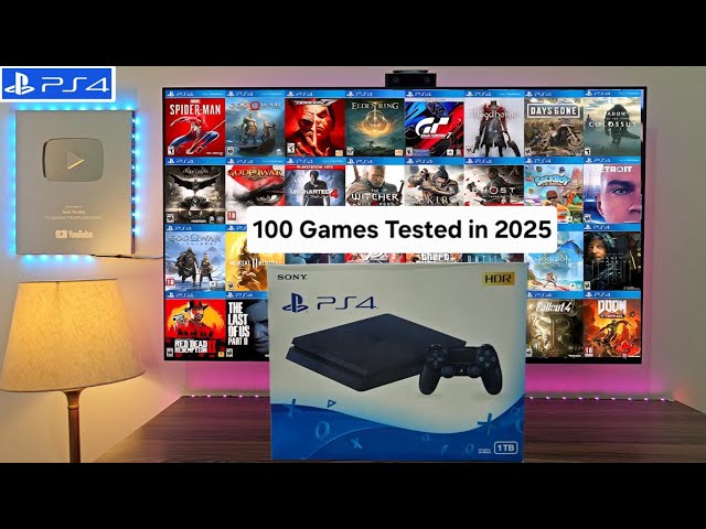 PS4 Slim 100 Games Tested