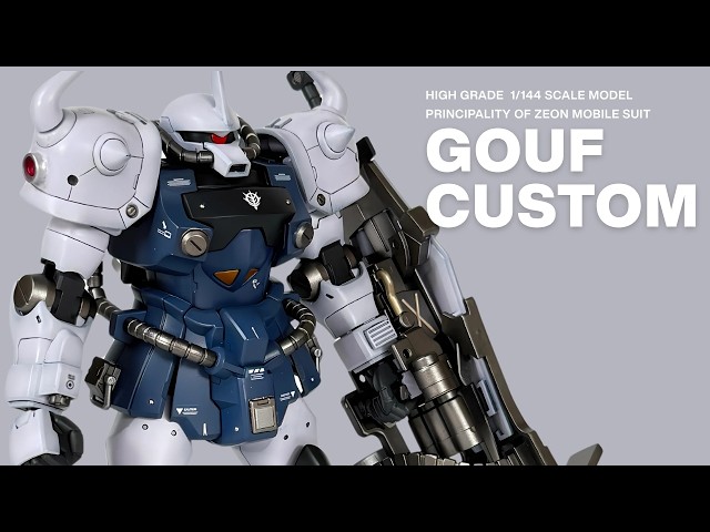 Gunpla Custom Build｜HG 1/144 Gouf Custom
