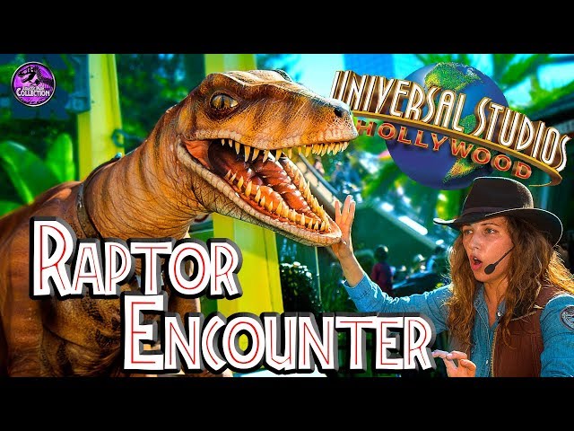 RAPTOR ENCOUNTER | Jurassic Park: The Ride | Universal Studios Hollywood
