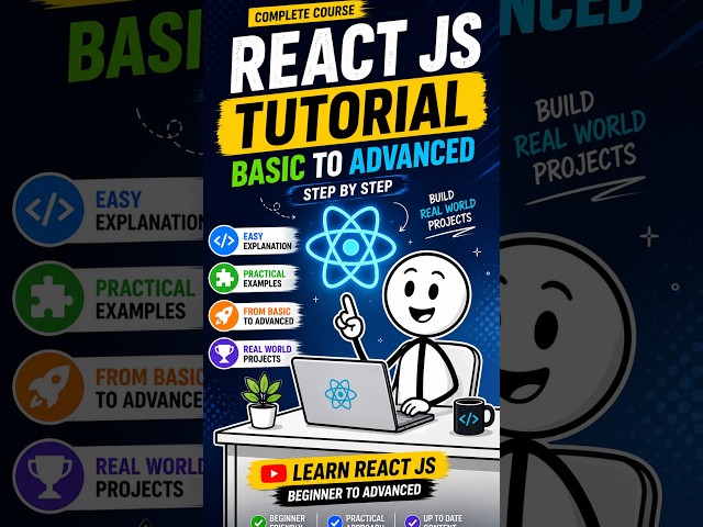 React JS Tutorial — Day 1 | Basic to Pro
