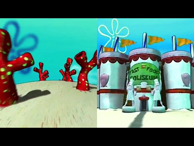 When SpongeBob uses CGI