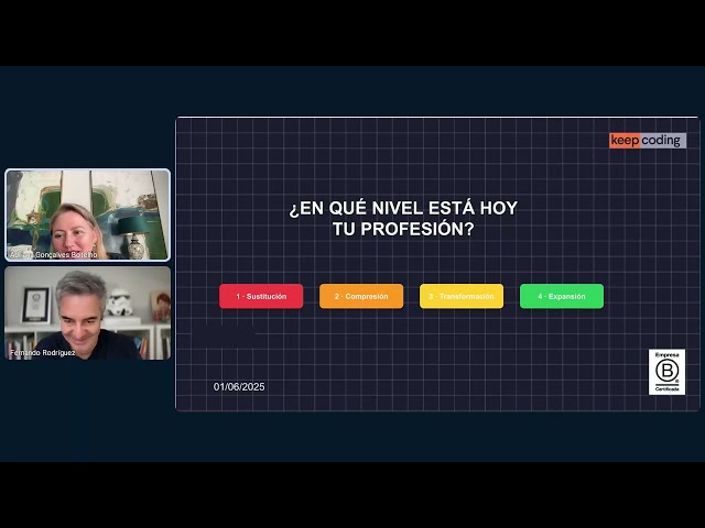 Webinar: Mi profesión está cambiando: cómo seguir siendo relevante en la era de la IA