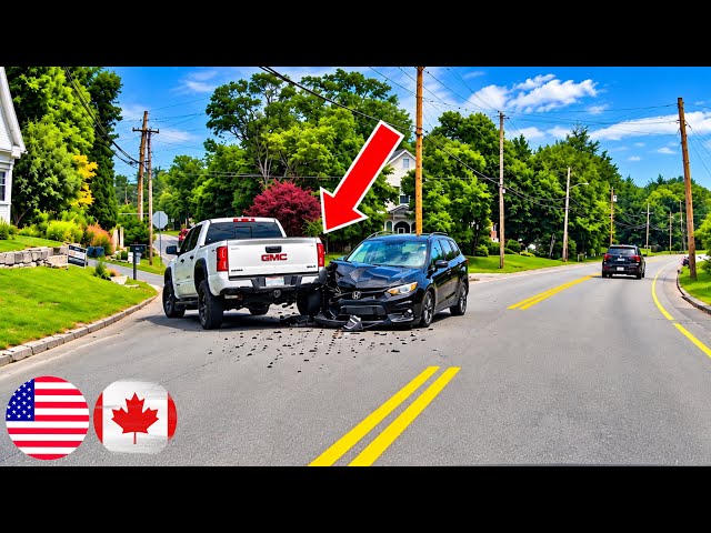 BEST OF CAR CRASHES COMPILATION | USA & CANADA - 81
