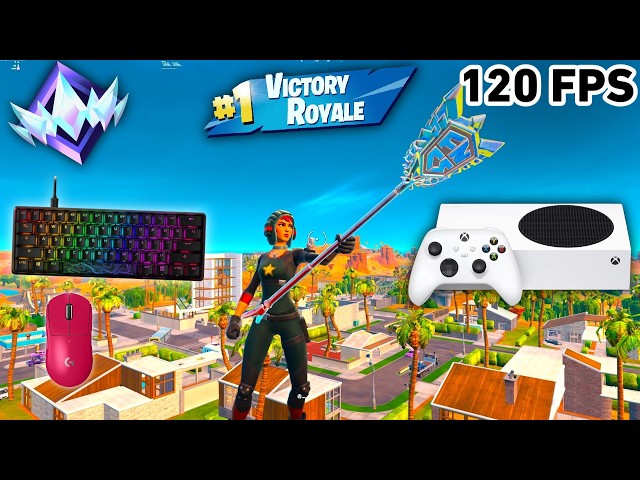 Fortnite Unreal Ranked Reload On Xbox Series S | Keyboard & Mouse Gameplay | 120 FPS | 4K